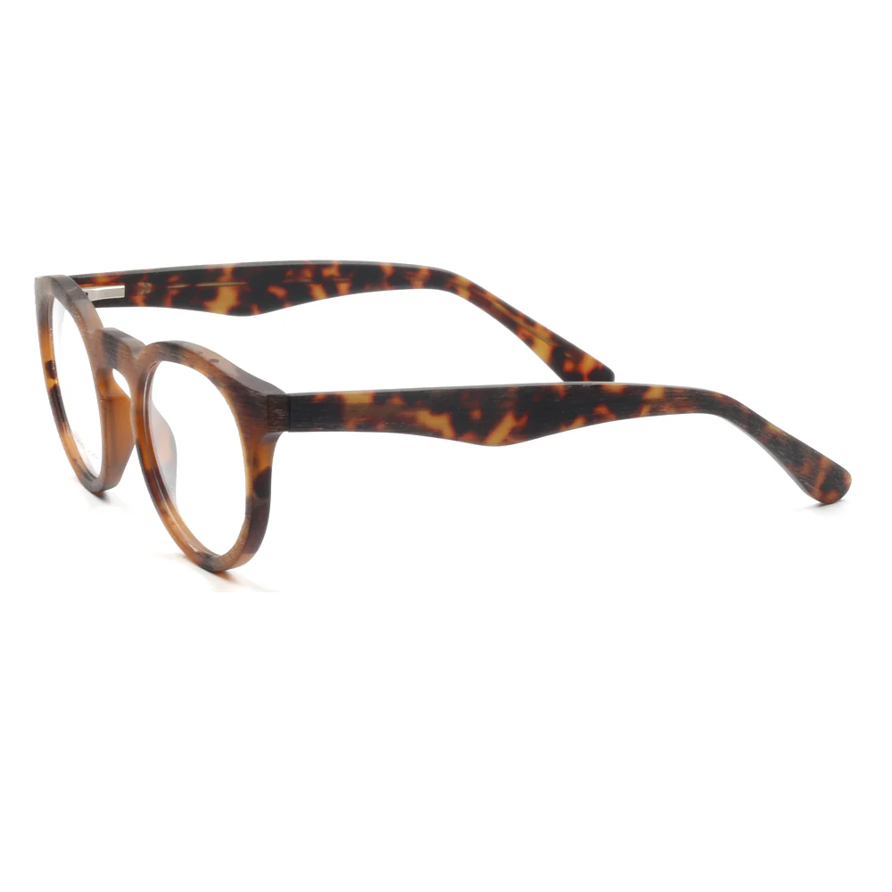 Brink | Two Toned Lightweight Acetate Eyeglasses | Round Full Rim Retro Glasses Frames Online - Image 16
