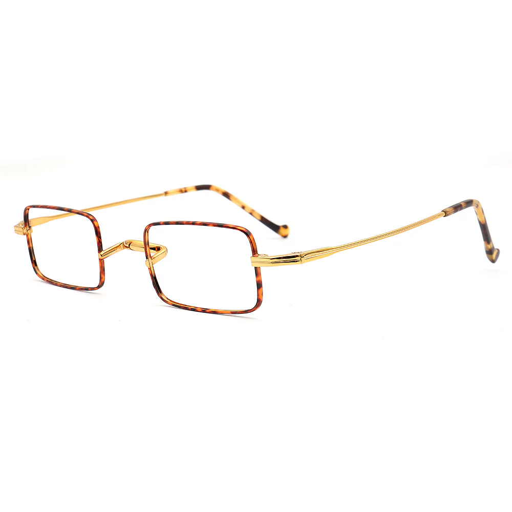 Taylen | Classic Rectangle Titanium Glasses Frames - Image 3