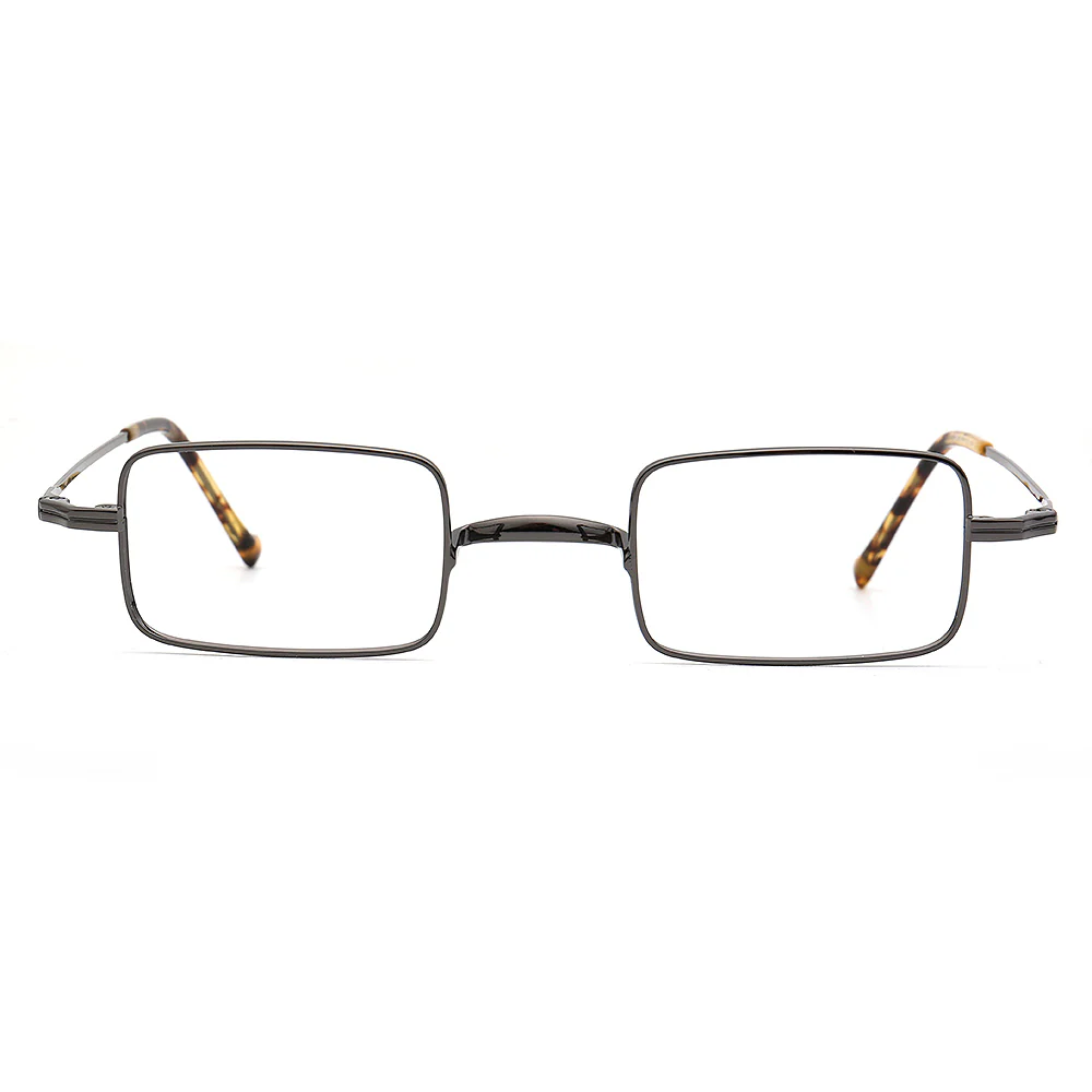 Taylen | Classic Rectangle Titanium Glasses Frames - Image 4