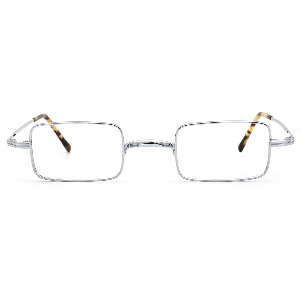 Taylen | Classic Rectangle Titanium Glasses Frames - Image 6