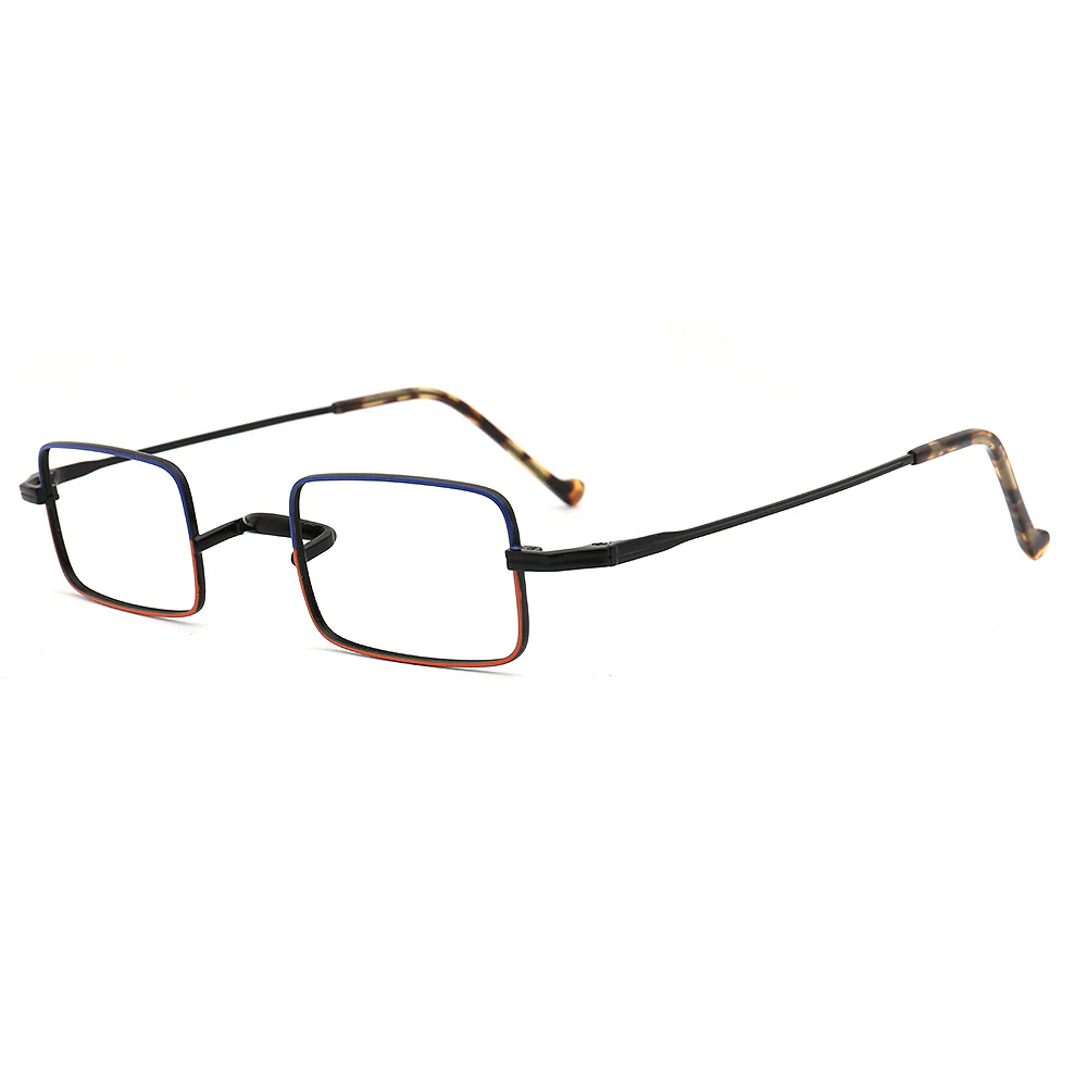 Taylen | Classic Rectangle Titanium Glasses Frames - Image 9