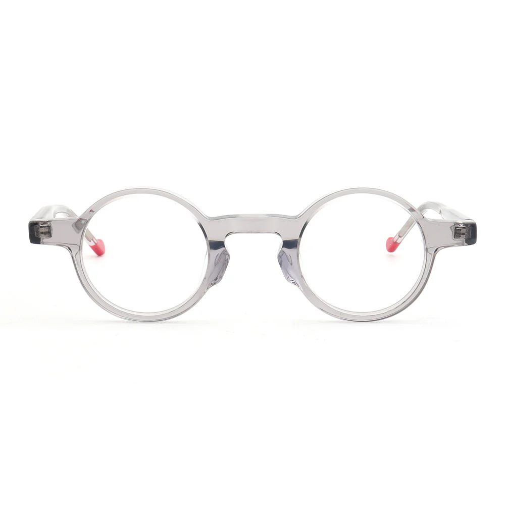 Crown | Mens & Womens Nerd Vintage Eyeglasses Round | Hipster Tortoise Retro Glasses Frames Online - Image 10