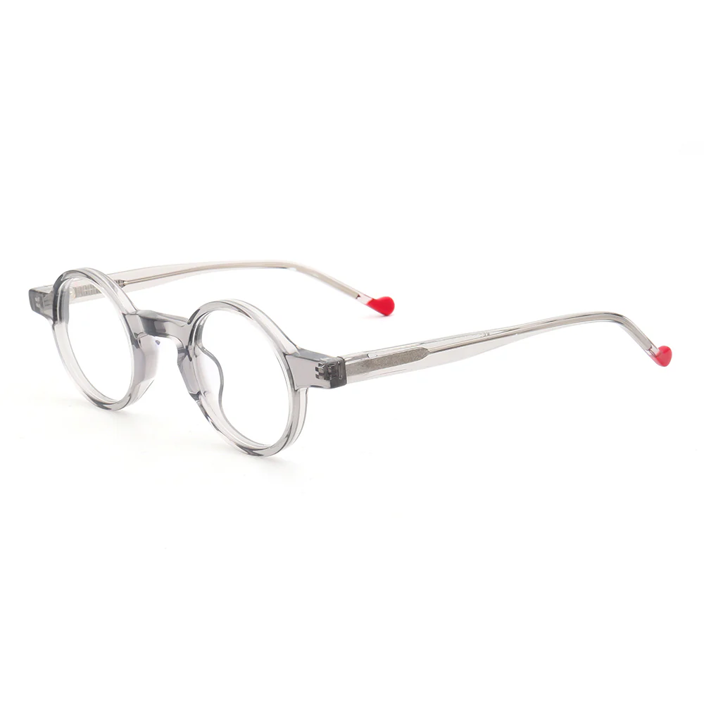 Crown | Mens & Womens Nerd Vintage Eyeglasses Round | Hipster Tortoise Retro Glasses Frames Online - Image 11