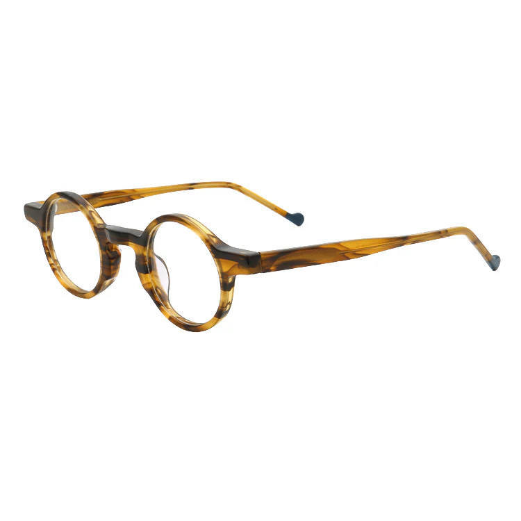 Crown | Mens & Womens Nerd Vintage Eyeglasses Round | Hipster Tortoise Retro Glasses Frames Online - Image 16