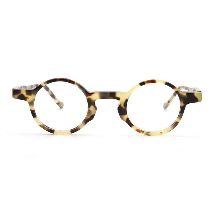Crown | Mens & Womens Nerd Vintage Eyeglasses Round | Hipster Tortoise Retro Glasses Frames Online - Image 17