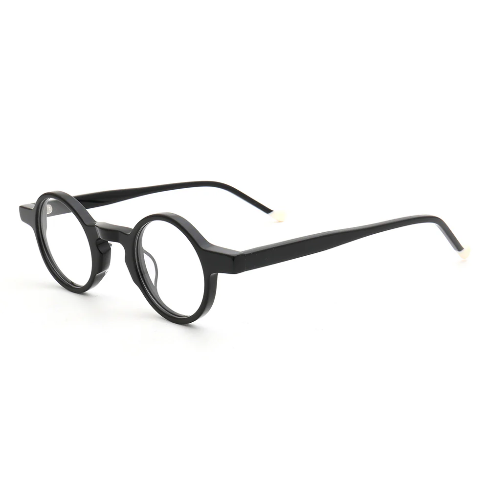 Crown | Mens & Womens Nerd Vintage Eyeglasses Round | Hipster Tortoise Retro Glasses Frames Online - Image 7