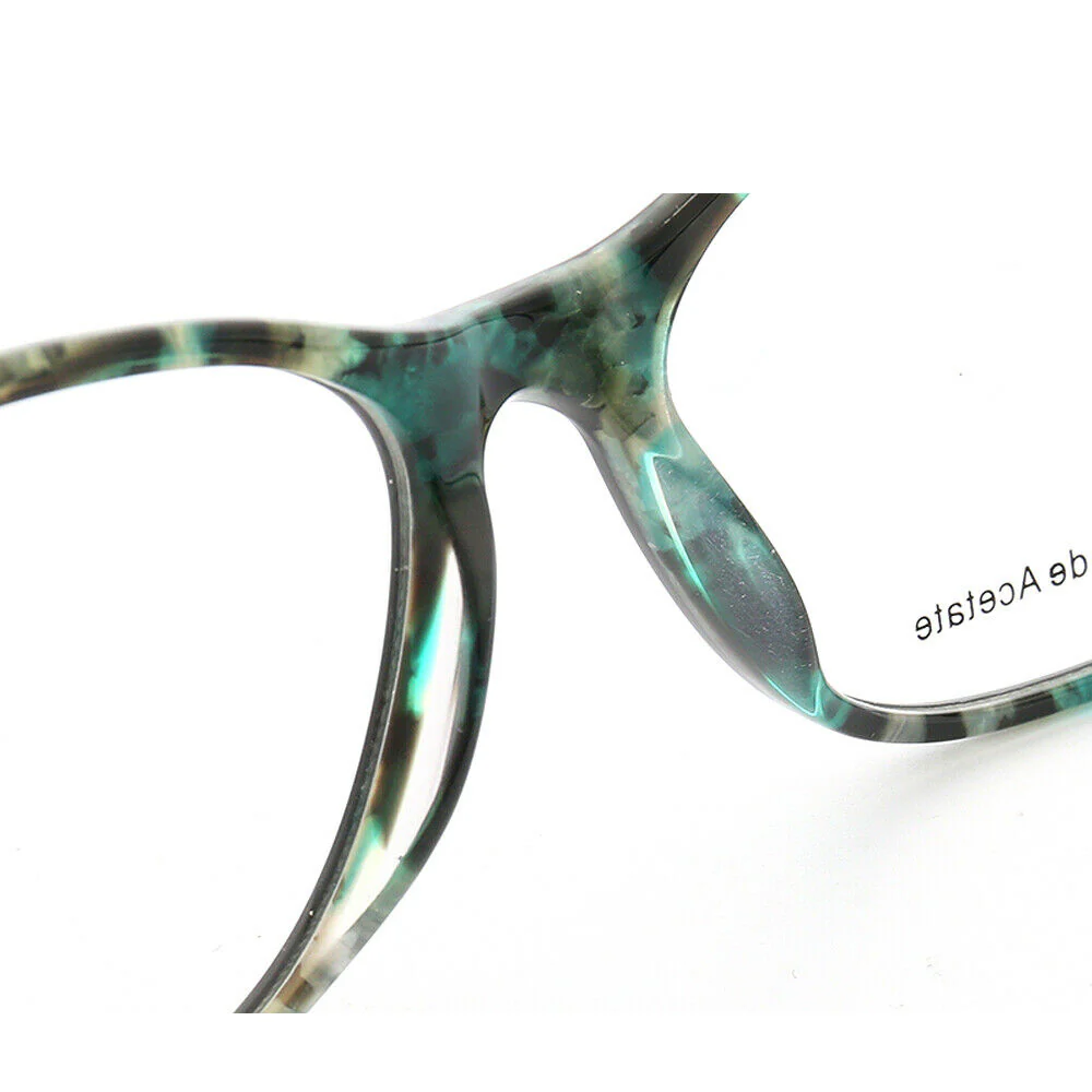 Priscilla | Lightweight Patterned Cat Eye Glasses For Women | Colorful Acetate Design - Image 13