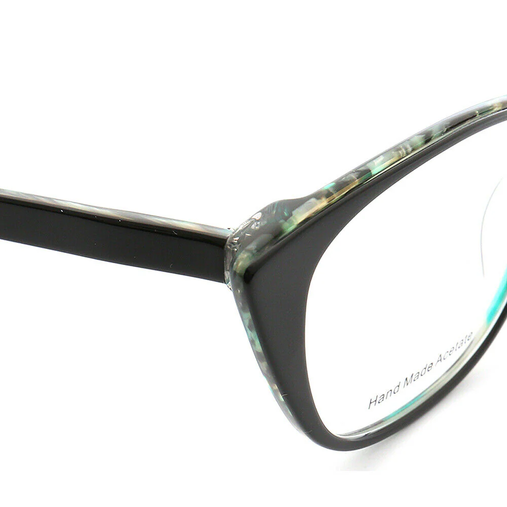Priscilla | Lightweight Patterned Cat Eye Glasses For Women | Colorful Acetate Design - Image 16