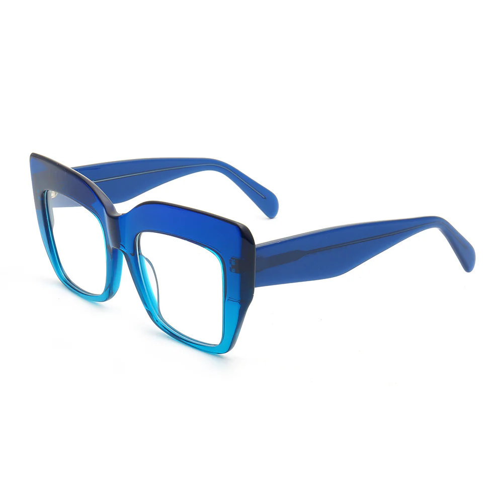 Vivian | Womens Oversized Butterfly Eyeglasses | Funky Square Optical Eyewear - Image 11