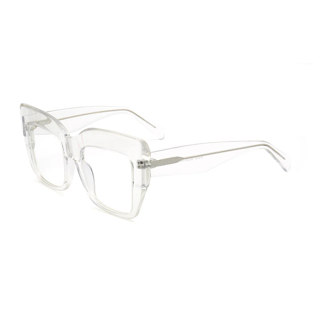 Vivian | Womens Oversized Butterfly Eyeglasses | Funky Square Optical Eyewear - Image 9